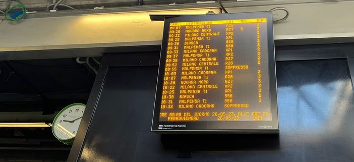 Sciopero Trenord, soppressioni e cancellazioni: qui orari e treni garantiti Sciopero Trenord, soppressioni e cancellazioni: qui orari e treni garantiti