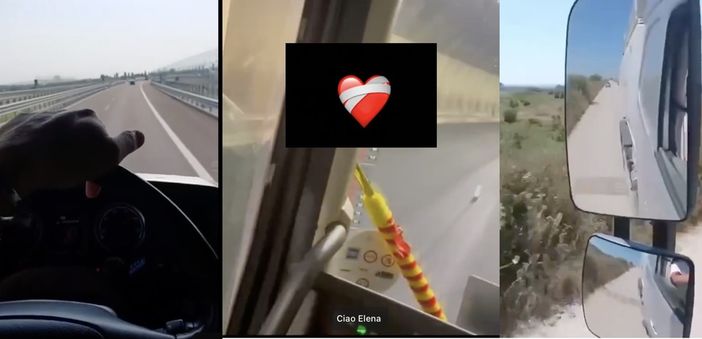 «Buon viaggio, Elena». L'immenso cuore dei camionisti risuona in tutt'Italia per il piccolo angelo