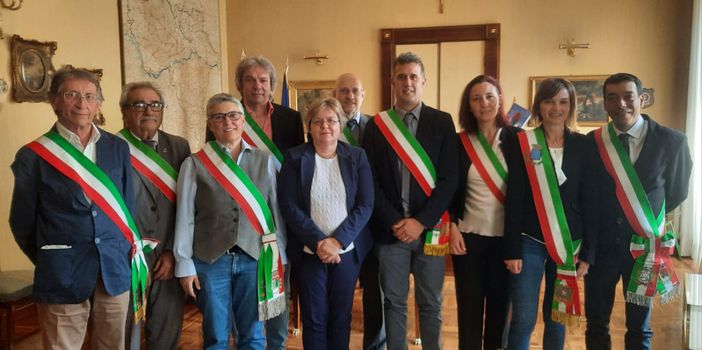 Pavia: Il prefetto Francesca De Carlini incontra a palazzo Malaspina i sindaci neo eletti Pavia: Il prefetto Francesca De Carlini incontra a palazzo Malaspina i sindaci neo eletti