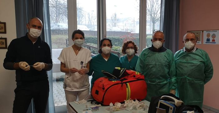 Prosegue la campagna vaccinale nelle case famiglia dell’alto milanese del gruppo Sodalitas. Dopo Busto Garolfo, è stata la volta di Villa Cortese Prosegue la campagna vaccinale nelle case famiglia dell’alto milanese del gruppo Sodalitas. Dopo Busto Garolfo, è stata la volta di Villa Cortese