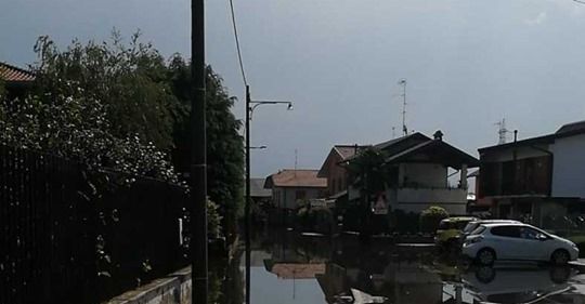 Boffalora sopra Ticino: allagamenti ovunque per il nubifragio