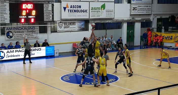 Basket serie B: 15 minuti di Vigevano per battere Lecco