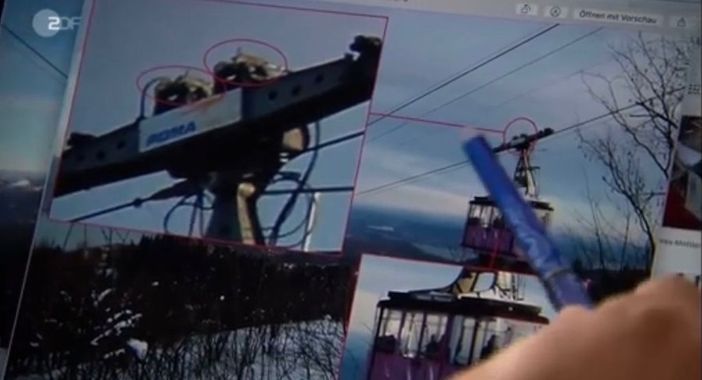 Un fermo immagine del video amatoriale finito al centro delle ultime indagini