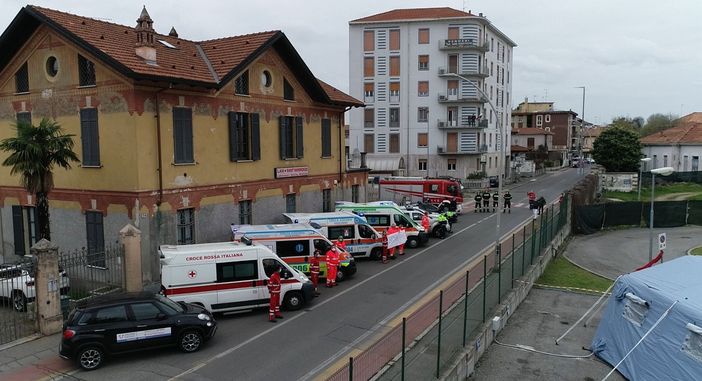 foto tratta dalla pagina Facebook della Croce Rossa di Vigevano foto tratta dalla pagina Facebook della Croce Rossa di Vigevano