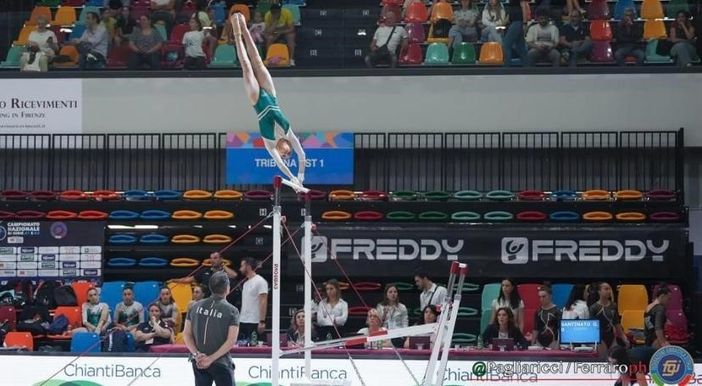 Ginnastica, Giulia Santinato (Costanza Mortara) convocata nella nazionale italiana Ginnastica, Giulia Santinato (Costanza Mortara) convocata nella nazionale italiana