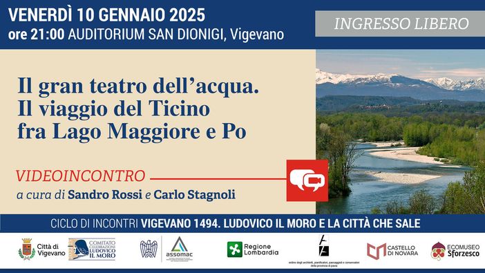 Vigevano, il grande viaggio del Ticino dal lago Maggiore al Po Vigevano, il grande viaggio del Ticino dal lago Maggiore al Po