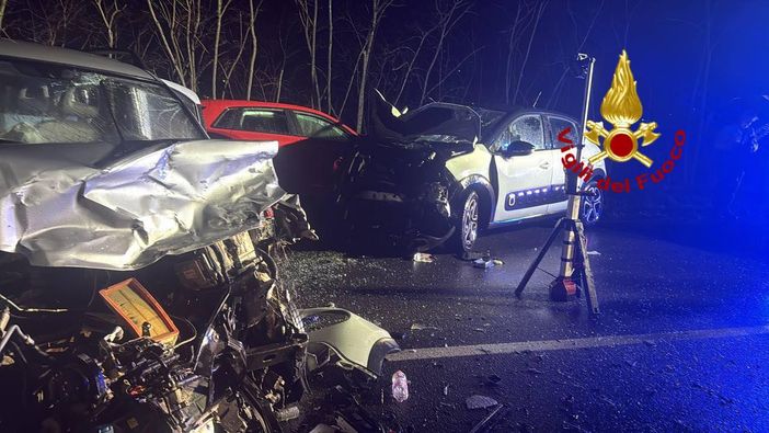 (foto tratte dalla pagina Facebook dei Vigili del fuoco volontari di Abbiategrasso) (foto tratte dalla pagina Facebook dei Vigili del fuoco volontari di Abbiategrasso)