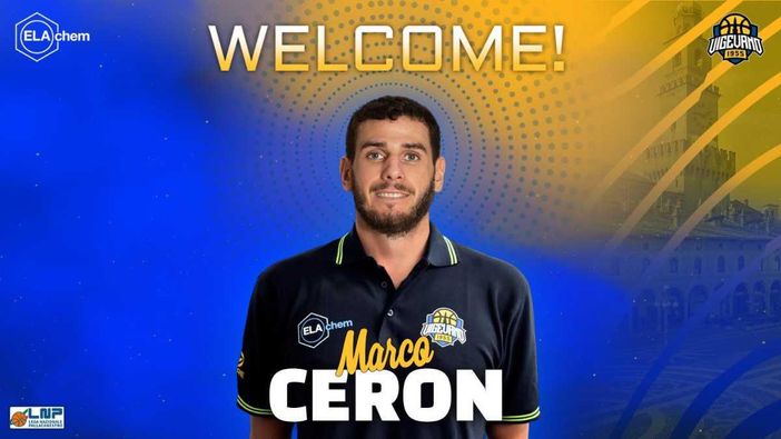 Basket serie A2: Marco Ceron è un nuovo giocatore della Elachem Vigevano