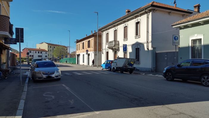 La zona nella quale è avvenuto il litigio per cause di viabilità