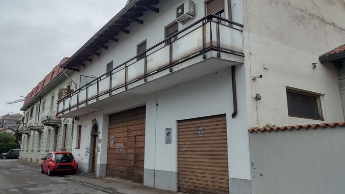 Il luogo in cui è maturato il delitto in via Piave Il luogo in cui è maturato il delitto in via Piave