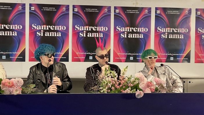 La Sad porta il punk all'Ariston: &quot;Il nostro messaggio è positivo, siamo in pace con noi stessi&quot;