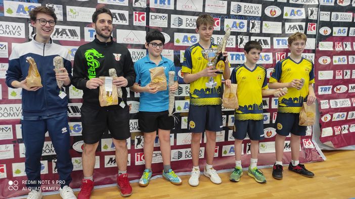 Tennistavolo torneo di quinta categoria, Gabriel Deleraico sugli scudi. Il pongista ducale è secondo