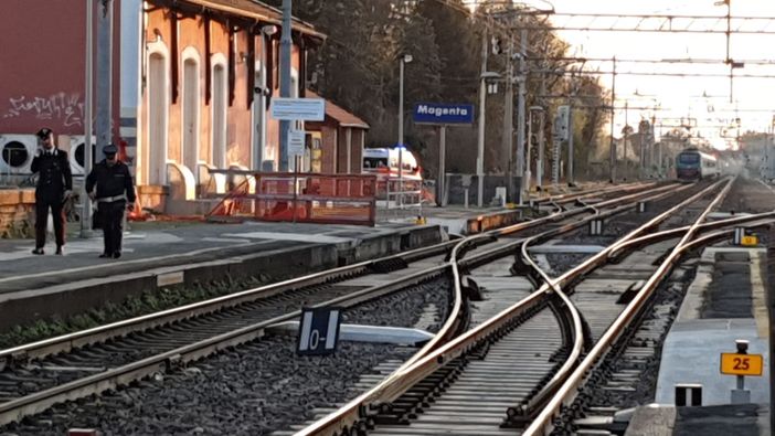 Magenta: segnalata persona investita dal treno, trasferita in ospedale in codice rosso