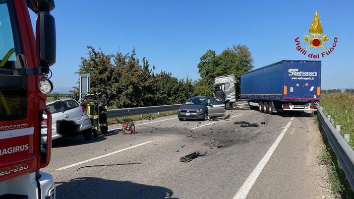 Incidente mortale sulla SS32 tra Cameri e Bellinzago