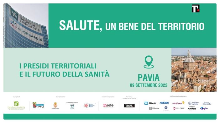 "Salute, un bene del territorio": venerdì alle 17.30 l’appuntamento al Palazzo della Provincia