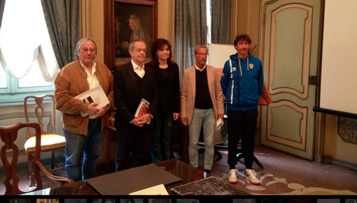 Da sinistra Andrea Coppo, Vincenzo Mignone, Maura Forte, Ezio Fumarulo e Nicola Fumarulo