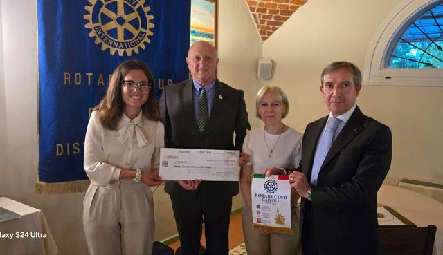 Sannazzaro, donazione del Rotary Club Cairoli al Centro Diurno per Disabili
