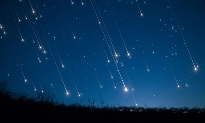 Una pioggia di stelle cadenti per l'arrivo del 2021