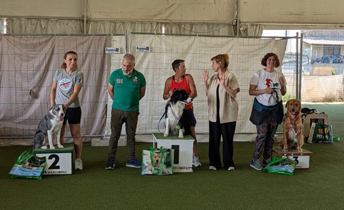 Mortara, Antonella e Shine trionfano nella Dog Dance Freestyle a Campi Bisenzio