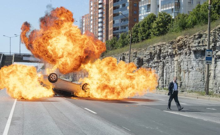 Tenet - Copyright: © 2020 Warner Bros. Entertainment Inc. All Rights Reserved. Photo Credit: Melinda Sue Gordon