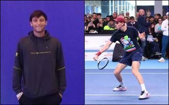 "Un allenamento con Sinner per il mio compleanno": viaggio nelle Atp Finals con lo sparring dei campioni "Un allenamento con Sinner per il mio compleanno": viaggio nelle Atp Finals con lo sparring dei campioni