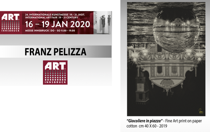 Franz Pelizza al 24° Expo d’Arte Internazionale ad Innsbruck Franz Pelizza al 24° Expo d’Arte Internazionale ad Innsbruck