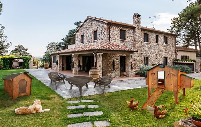 Verde domestico, ora pollai e giardini diventano design luxury Verde domestico, ora pollai e giardini diventano design luxury