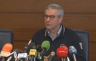 Il capo della protezione civile Borrelli ha la febbre Il capo della protezione civile Borrelli ha la febbre