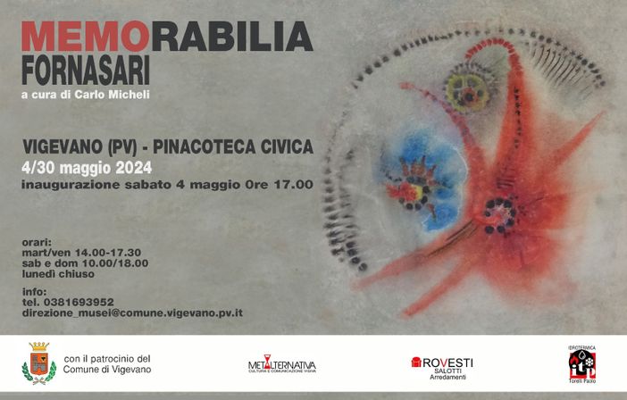 Vigevano: alla pinacoteca civica "Memorabilia" di Memo Fornasari