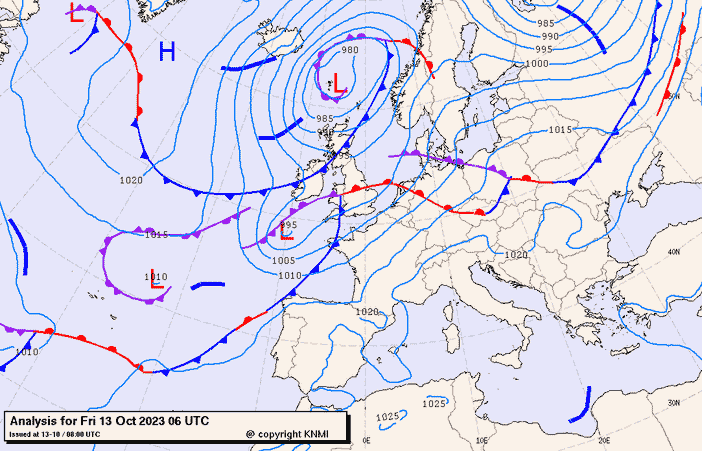 Previsioni meteo per venerdì 13, sabato 14, domenica 15 (ottobre)