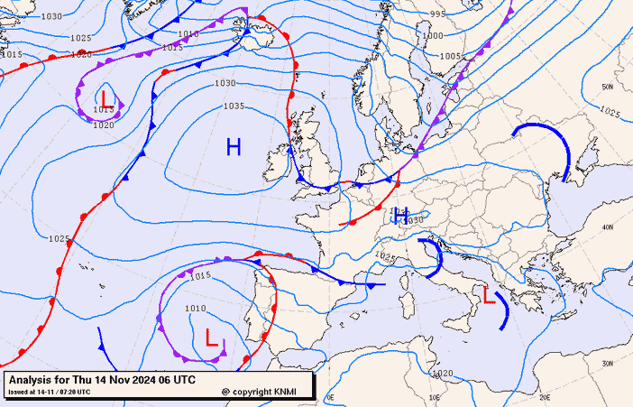 Il Meteo in Lombardia per giovedì 14, venerdì 15, sabato 16 (novembre)