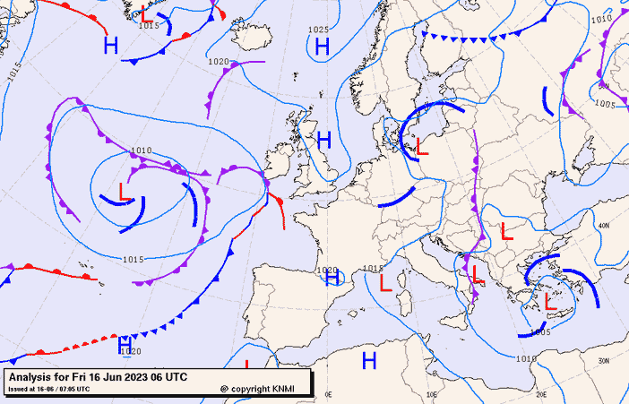 Previsioni meteo per venerdì 16, sabato 17, domenica 18 (giugno)
