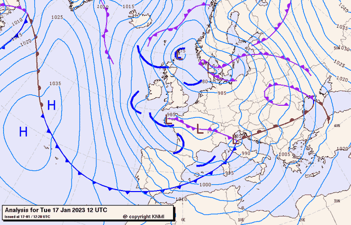 Previsioni meteo per venerdì 17, sabato 18, domenica 19 (marzo)