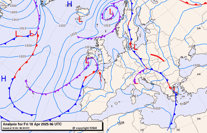 Previsioni meteo per venerdì 18, sabato 19, domenica 20 (aprile)