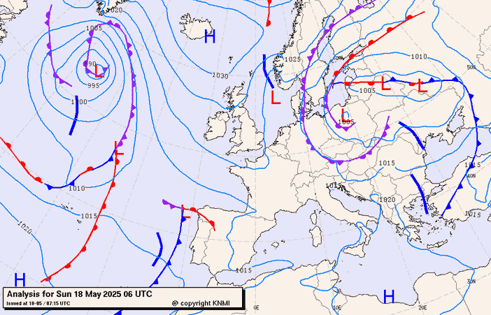 Previsioni meteo per domenica 18, lunedì 19, martedì 20 (maggio)