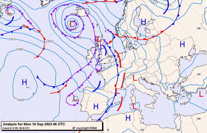 Previsioni meteo per lunedì 18, martedì 19, mercoledì 20 (settembre)
