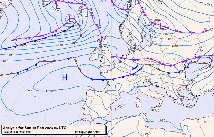 Previsioni meteo per domenica 19, lunedì 20. martedì 21 (febbraio)