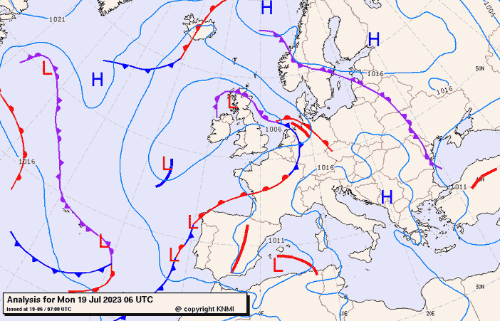 Previsioni meteo per lunedì 19, martedì 20, mercoledì 21 (giugno)