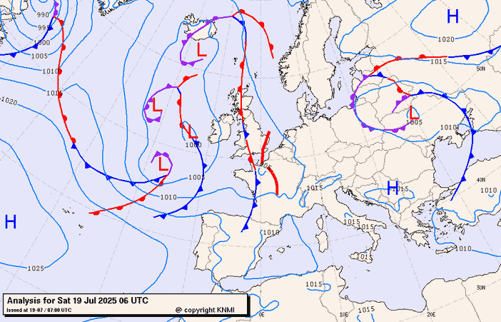 Previsioni meteo per sabato 19, domenica 20, lunedì 21 (luglio)