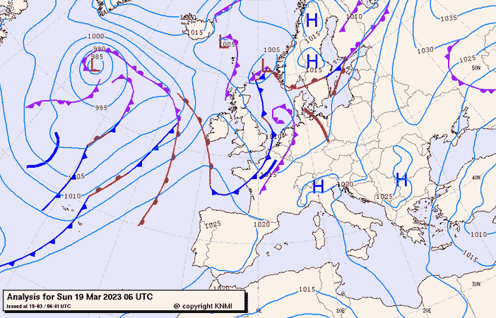 Previsioni meteo per domenica 19, lunedì 20, martedì 21 (marzo)