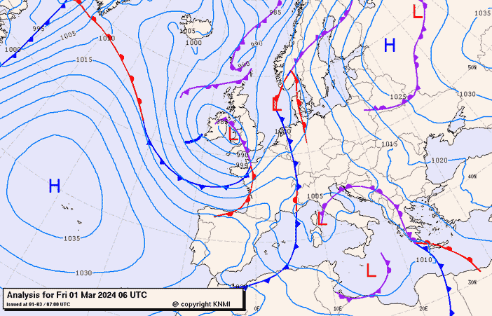 Previsioni meteo per venerdì 1, sabato 2, domenica 3 (marzo)