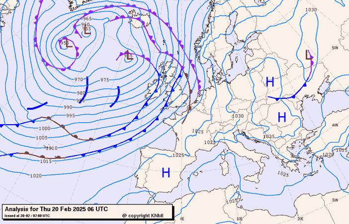 Previsioni meteo per giovedì 20, venerdì 21, sabato 22 (febbraio)
