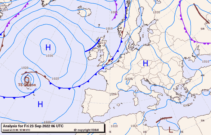 Previsioni meteo per venerdì 23, sabato 24, domenica 25 (settembre)