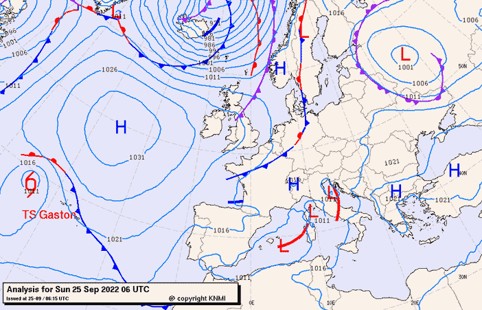 Previsioni meteo per domenica 25, lunedì 26, martedì 27 (settembre)