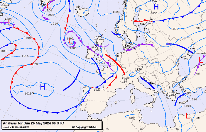 Previsioni meteo per domenica 26, lunedì 27, martedì 28 (maggio)