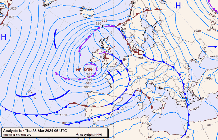 Previsioni meteo per giovedì 28, venerdì 29, sabato 30 (marzo)