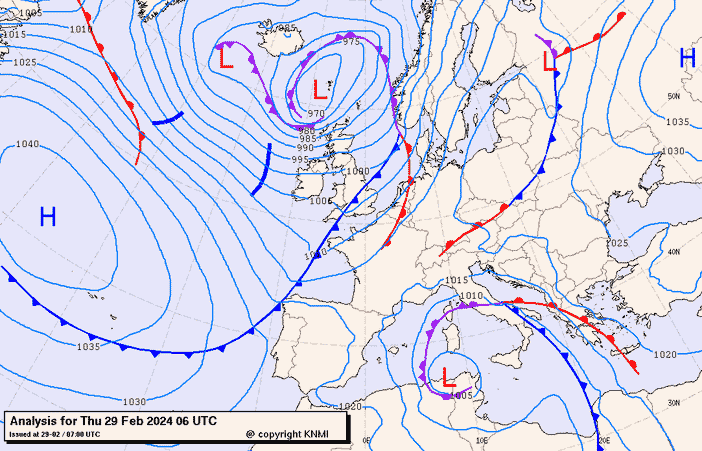 Previsioni meteo per giovedì 29, venerdì 1, sabato 2 (febbraio-marzo)