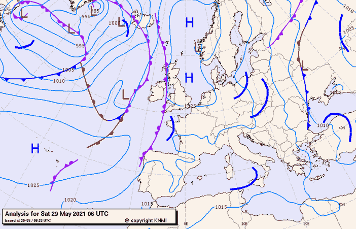 Previsioni meteo per sabato 29, domenica 30, lunedì 31 (maggio)