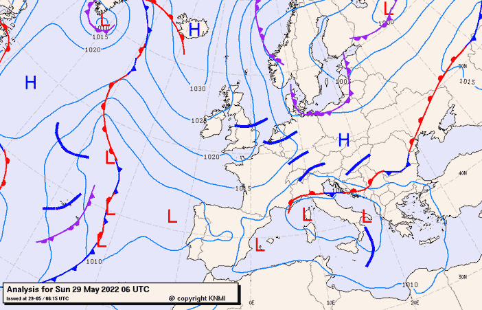 Previsioni meteo per domenica 29, lunedì 30, martedì 31 (maggio)