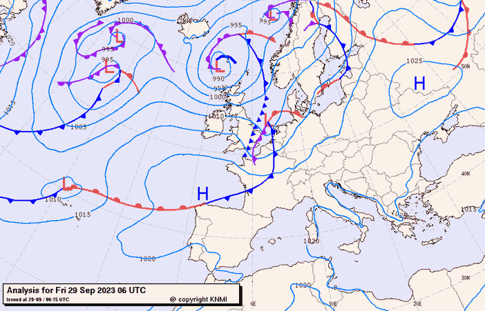 Previsioni meteo per venerdì 29, sabato 30, domenica 1 (settembre-ottobre)